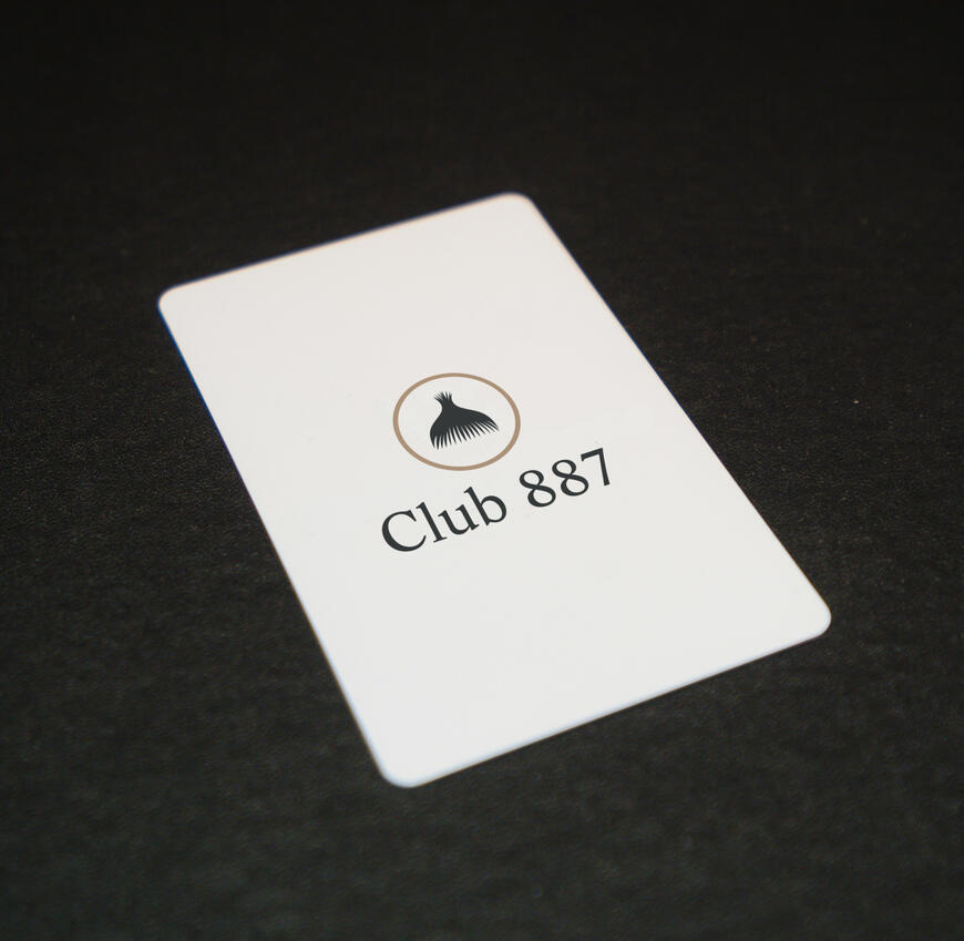 Club 887 Club 887 Membership Card